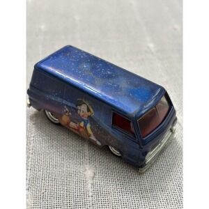 Disney PINOCCHIO '66 DODGE A100 #1☆blue/black van;real riders☆Hot Wheels PREMIUM